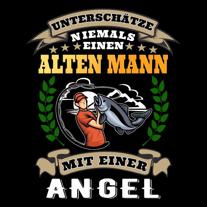 Unterschätze niemals einen alten Mann mit Angel