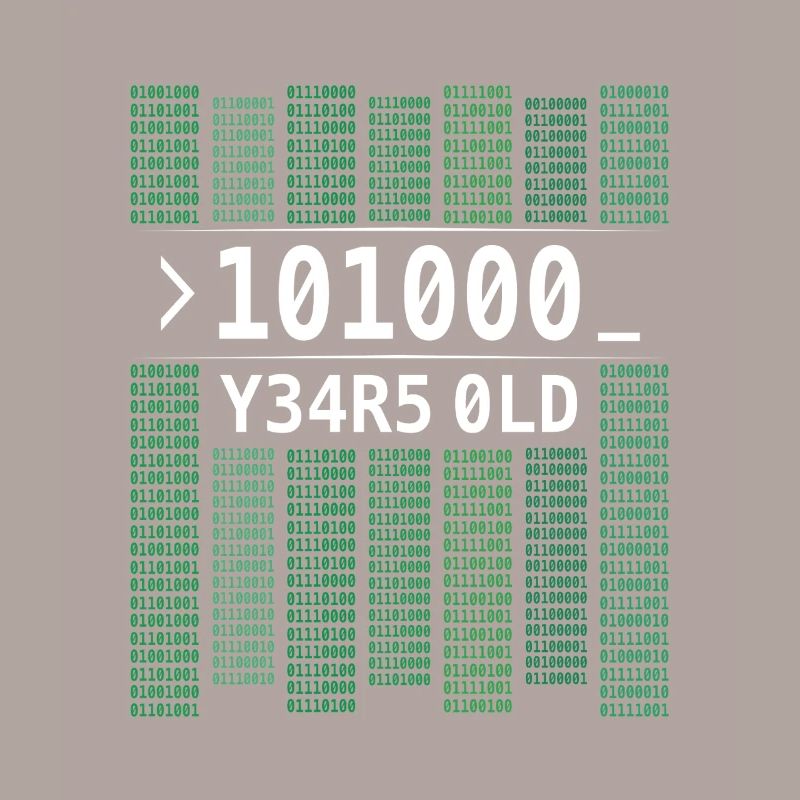 101000 ANS CODE BINAIRE INFORMATIQUE 40E ANNIVERSAIRE