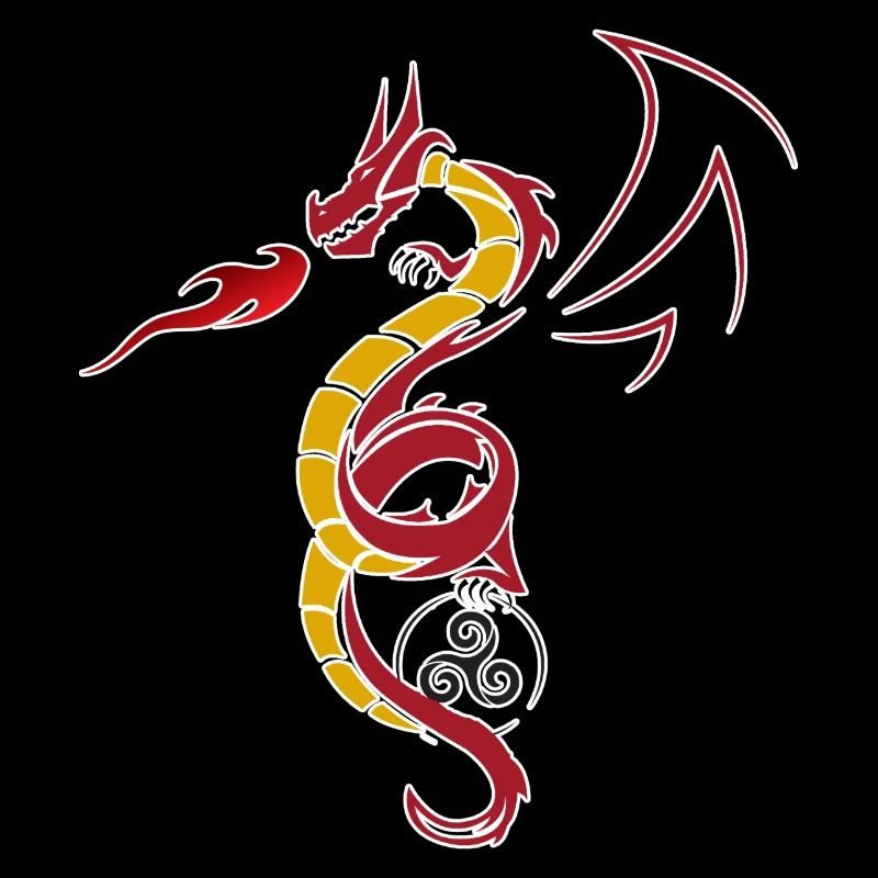 Stammes-Drache
