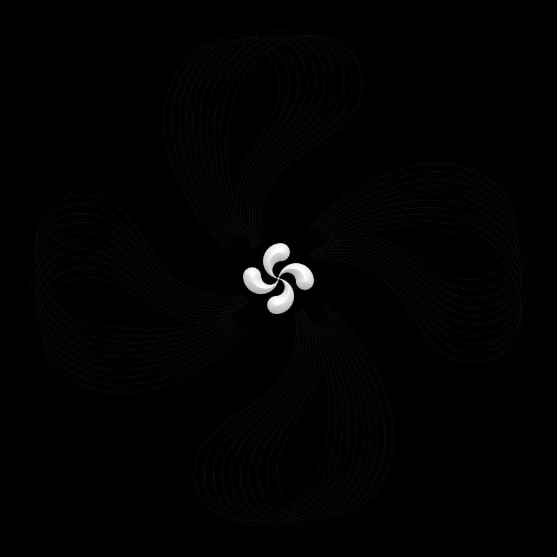 Symbole du Pays Basque - Lauburu