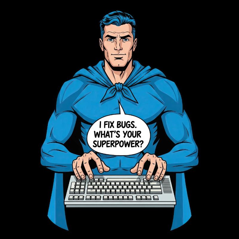 Super-héros : Je corrige des bugs !