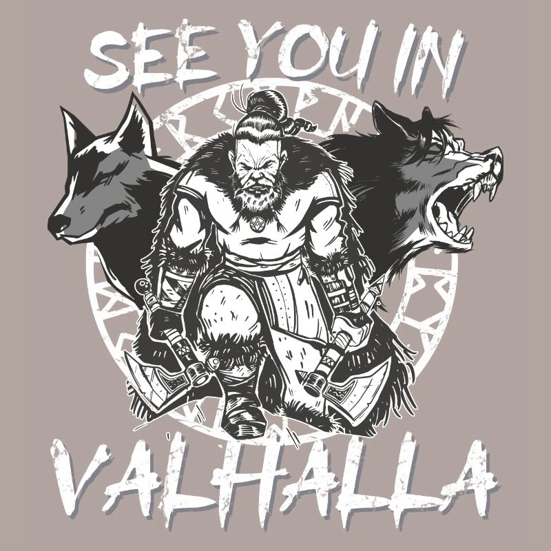 Wikinger Odin Valhalla Sohn Lieder Wolf