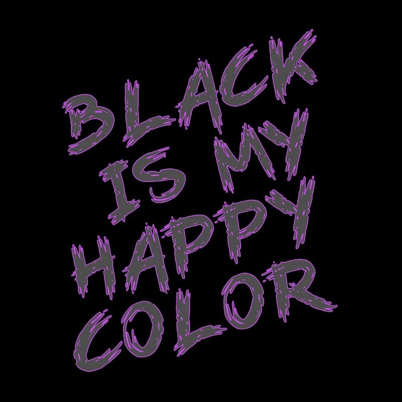 Couleur préférée: gothique noir