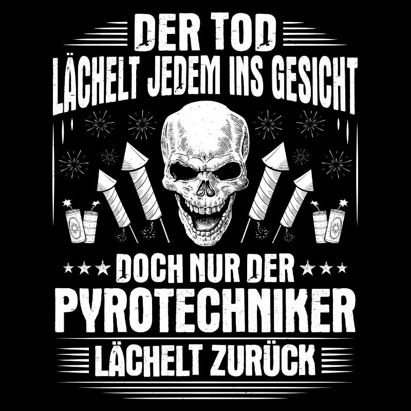 Pyrotechniker Feuerwerk Pyrotechnik Pyrotechnician