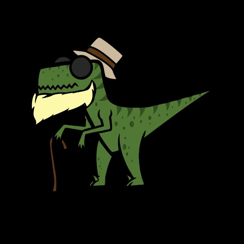 Trex Dino Urzeit Dinosaurier Museum Bart Geschenk