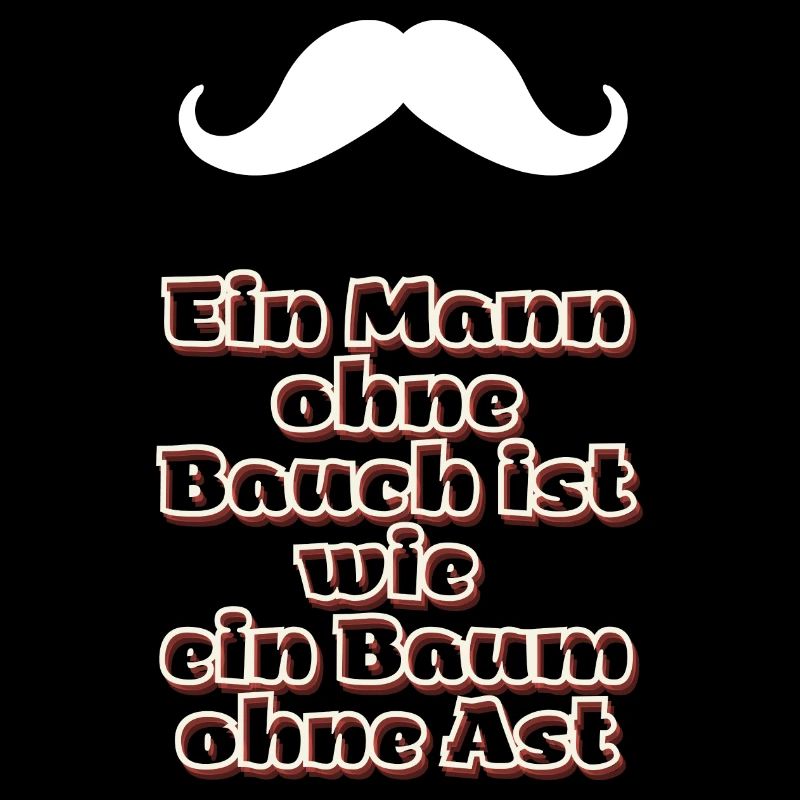 Mann ohne Bauch