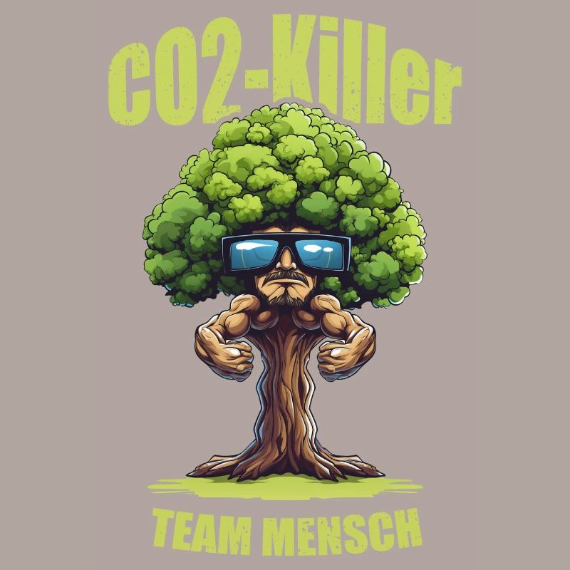 CO2 Killer Baum - hell