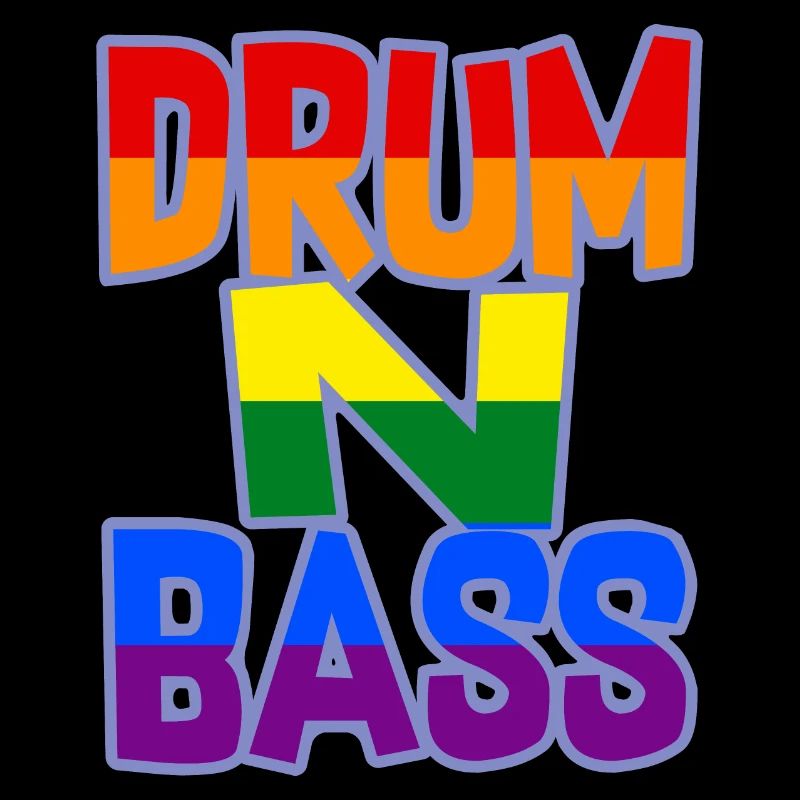 Drum n Bass DNB Rainbow Pride Rework