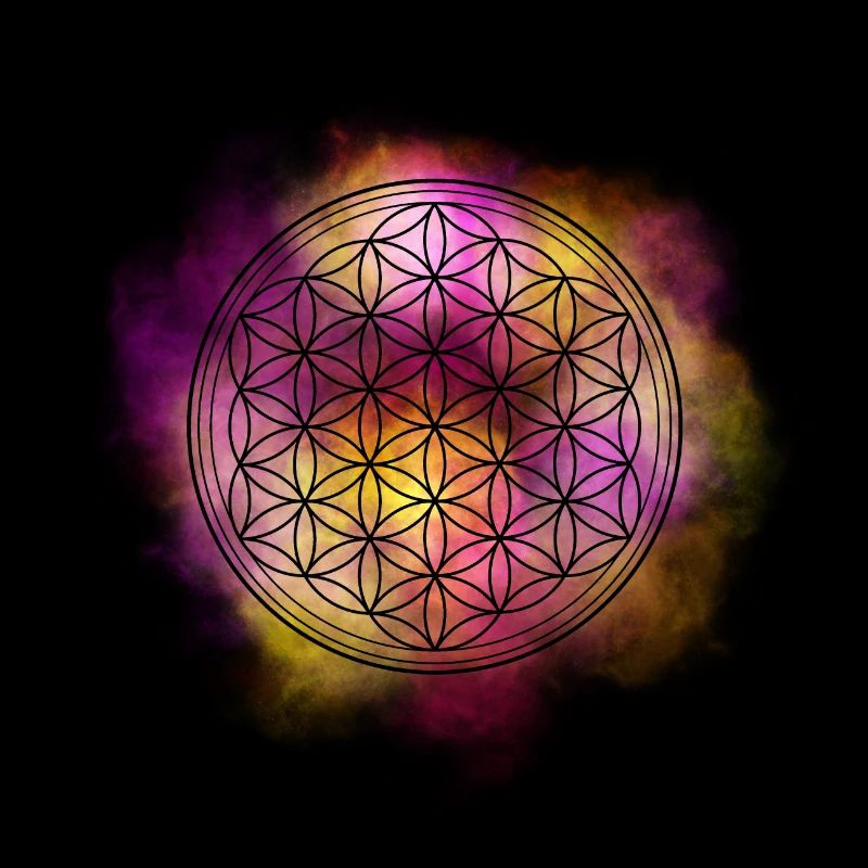 Fleur de vie mandala