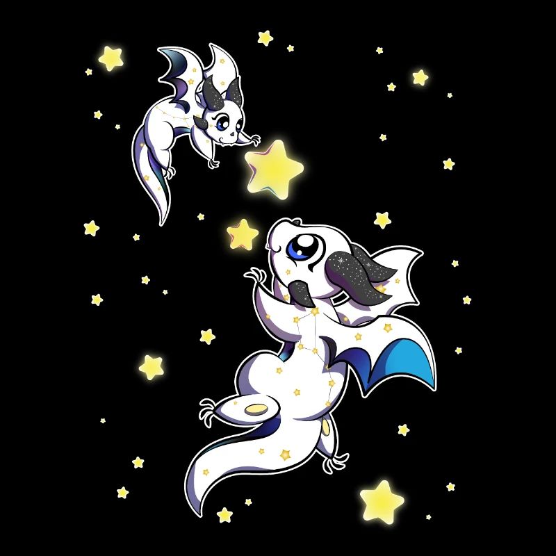 Ursa Major und Ursa Minor Constellation Dragons