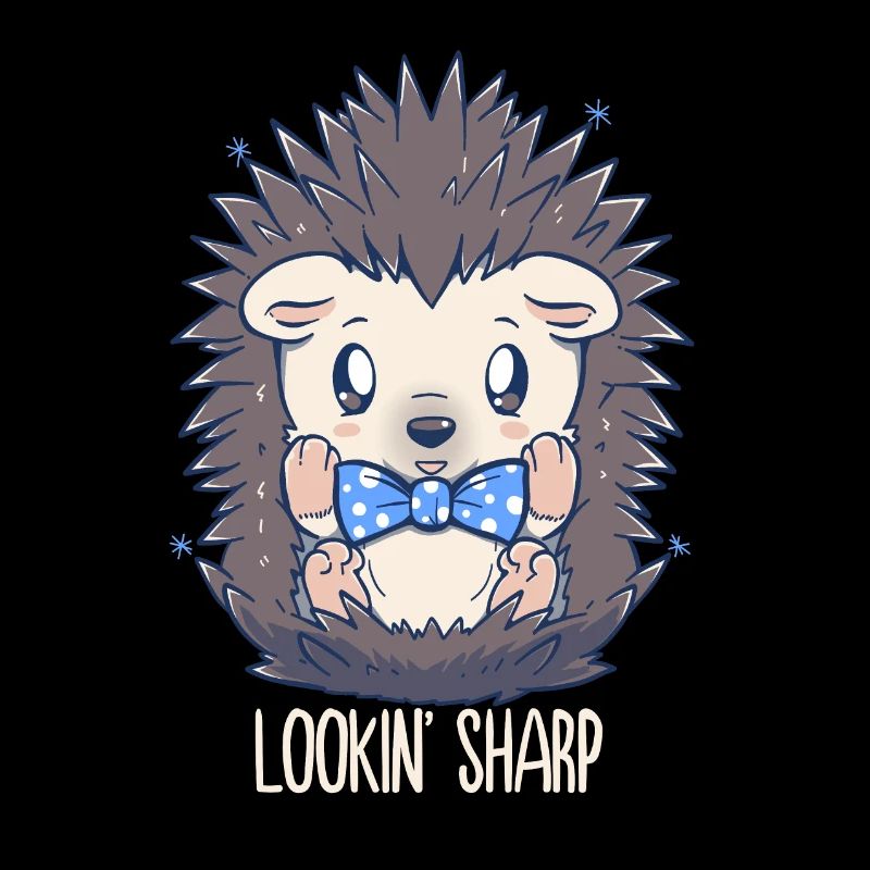 Lookin Sharp Dapper Hedgehog