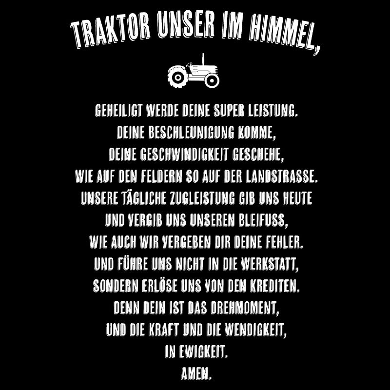 Traktor unser im Himmel...
