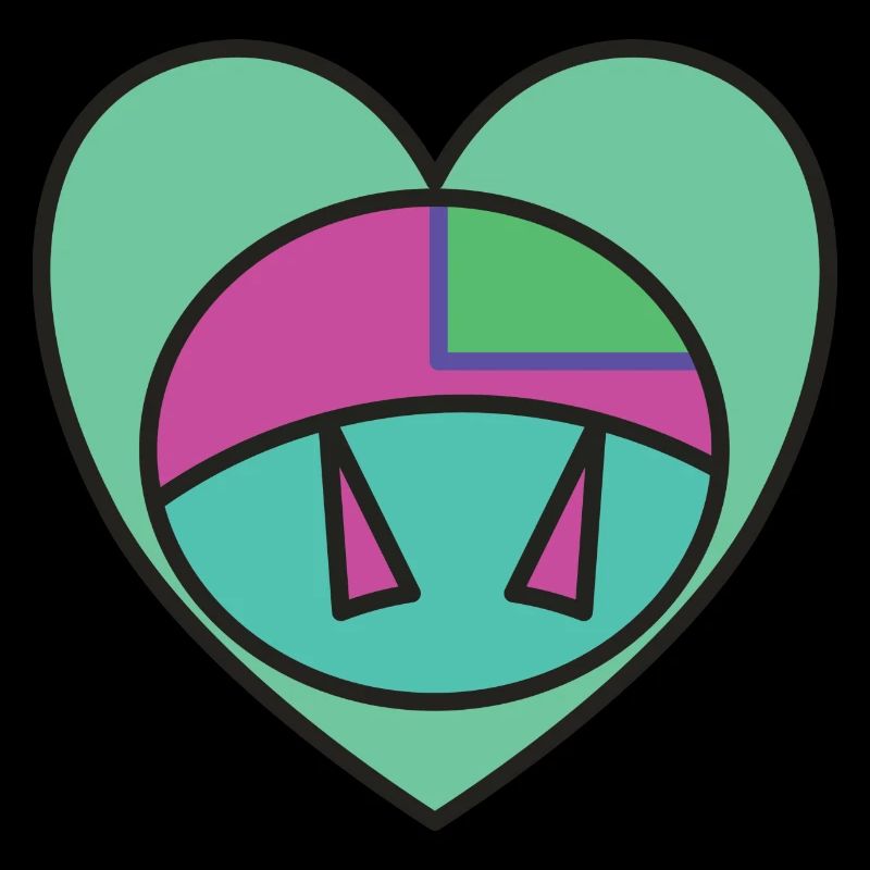 Heart Graphic art