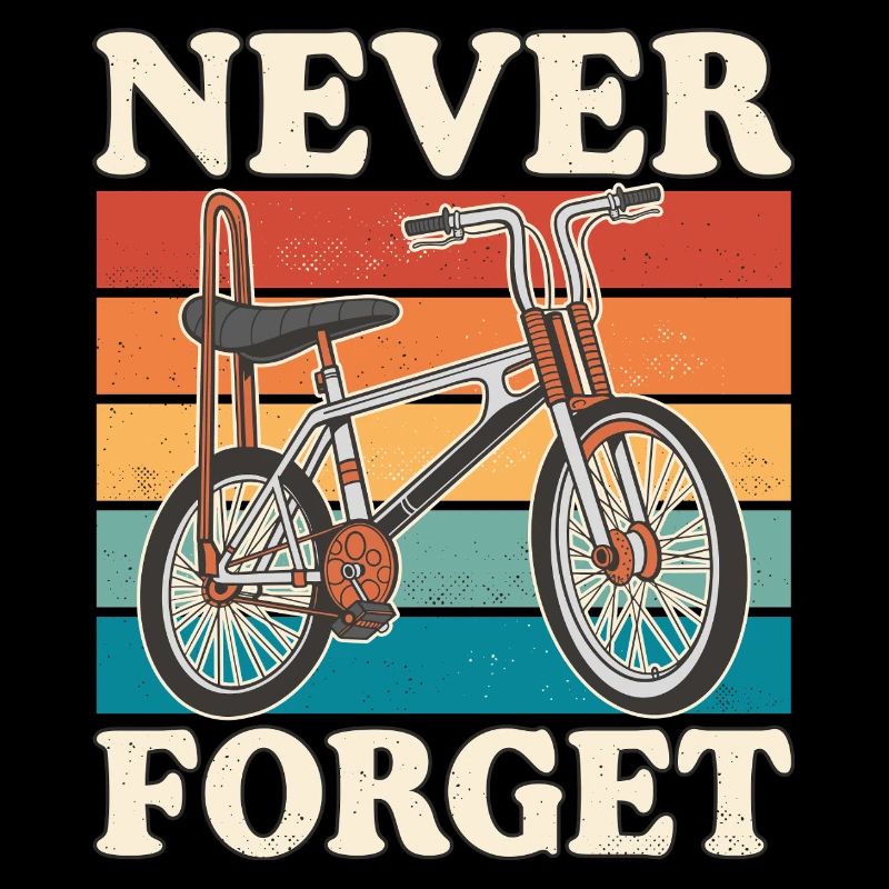 Never Forget Vintage Bonanzarad Männer
