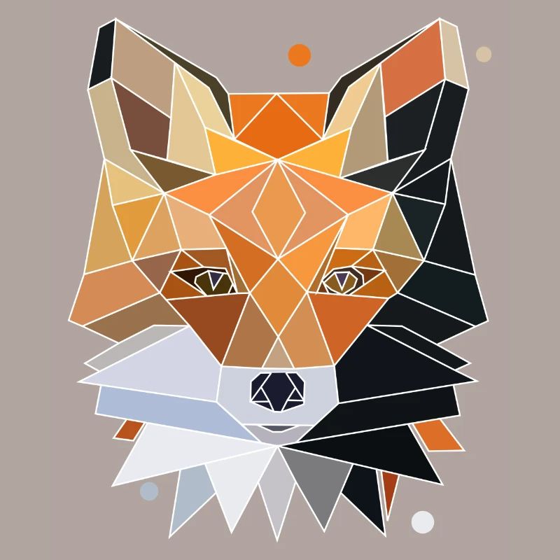 Conception de polygone de renard