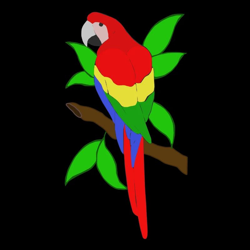 Macaw parrot