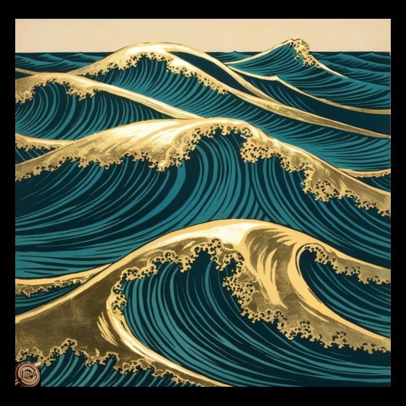Wave print