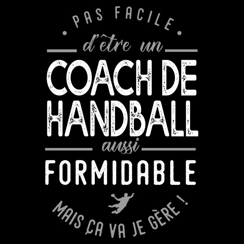 coach handball formidable cadeau sport handball