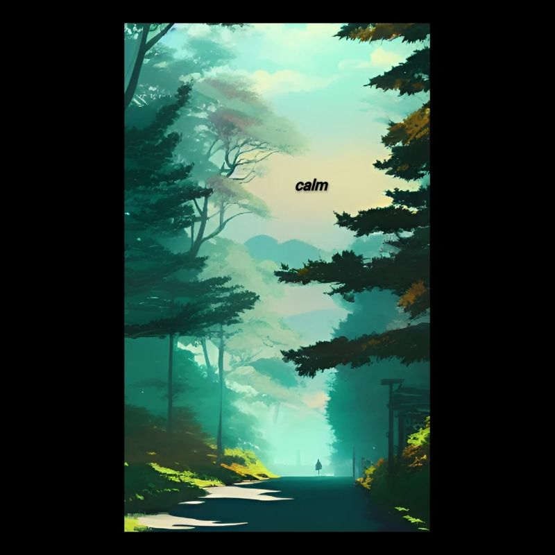 Calm forest