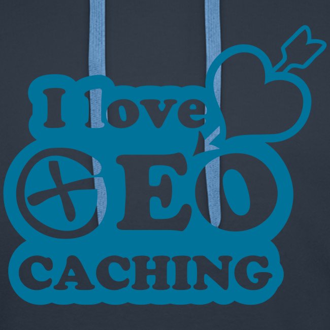 I love Geocaching - 1color - 2011