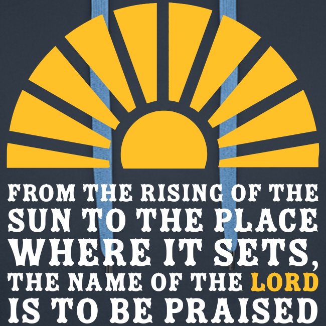 FROM THE RISING OF THE SUN