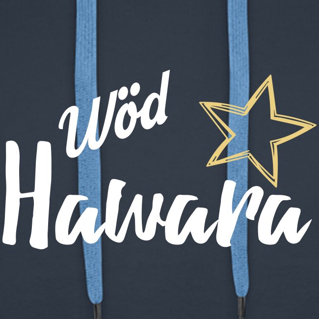 Vorschau: Wöd Hawara - Männer Premium Hoodie