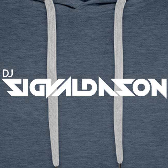 DJ logo hvid