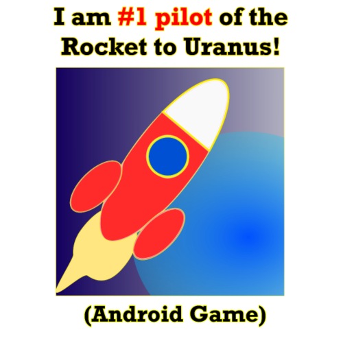 Rocket to Uranus - Miesten premium-huppari
