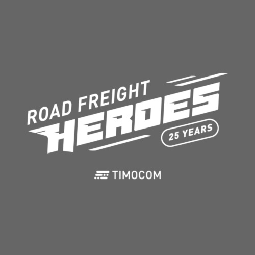 RoadFreightHeroes Logo WHITE - Bluza męska Premium z kapturem