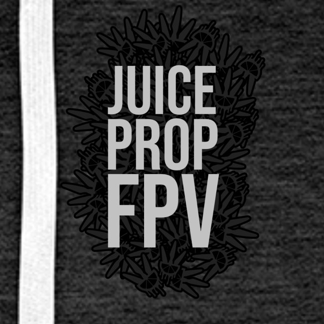 JuicePropFPV LOGO Pile TEXT Black DOUBLE