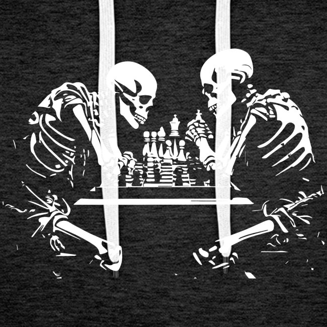 skeletons play chess