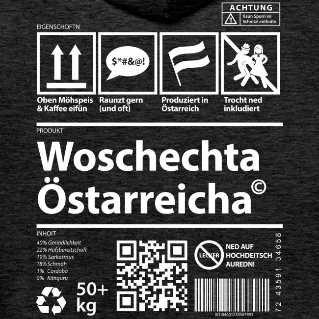 Woschechta Österreicha - Männer Premium Hoodie