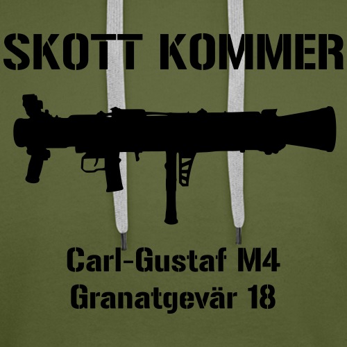 SKOTT KOMMER - KLART BAKÅT - SWE Flag - Premiumluvtröja herr