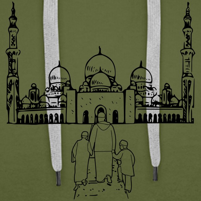 Tee-shirt WF Outlet - Going To The Mosque - Islam