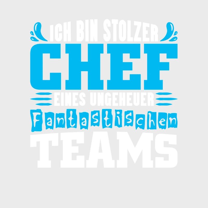 Stolzer Chef Chef Mann Abteilungsleiter Teamchef