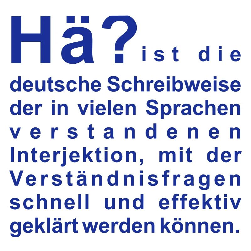 Hä?
