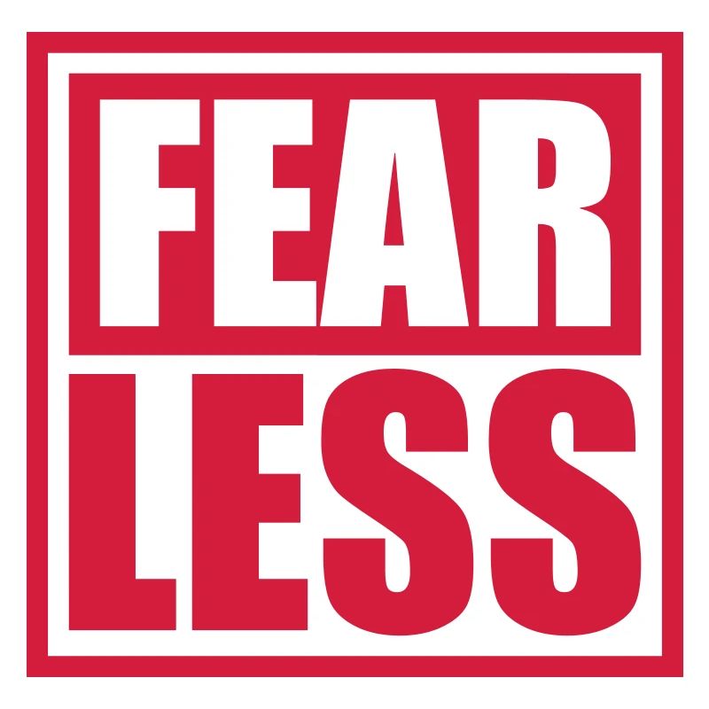 Conception de citation de texte intrépide