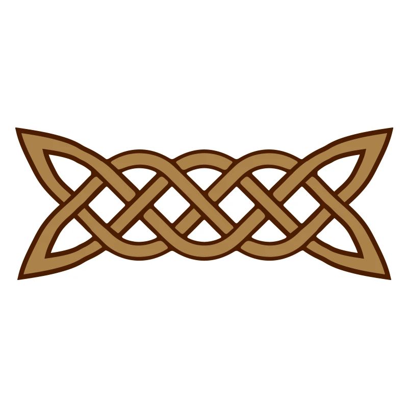 Celtic knot pattern