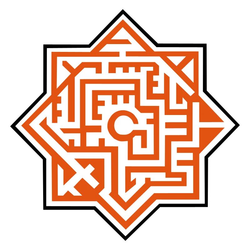 Mandala Labyrinth 2c