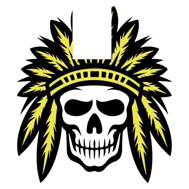 Apache Indian Chief Skull