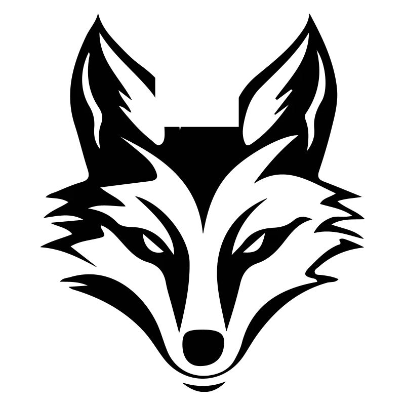 Fox Head Silhouette