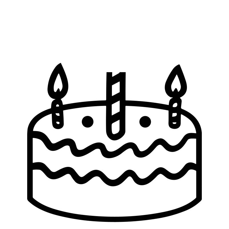 Gateau d'anniversaire