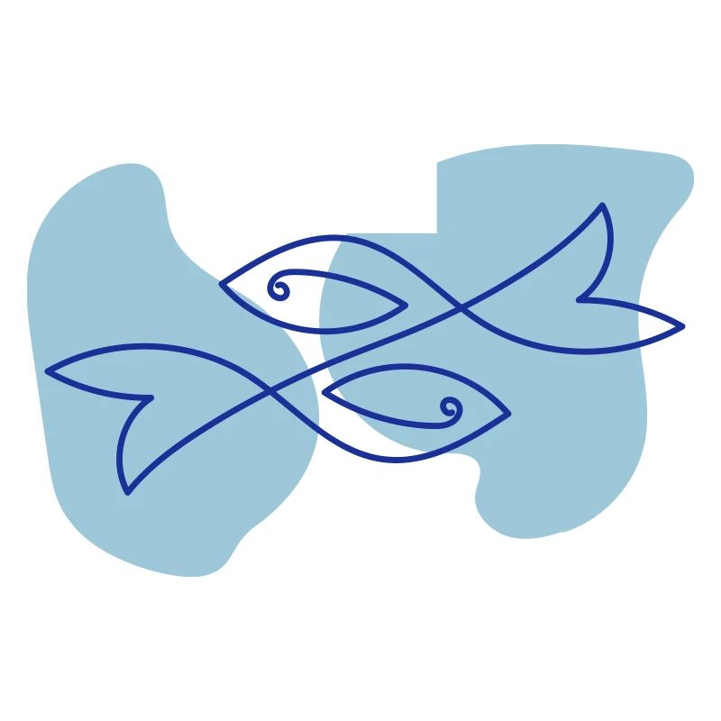 Fish One Line Drawing