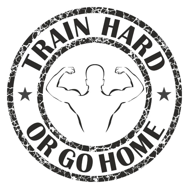 Trainiere hart oder geh nach Hause