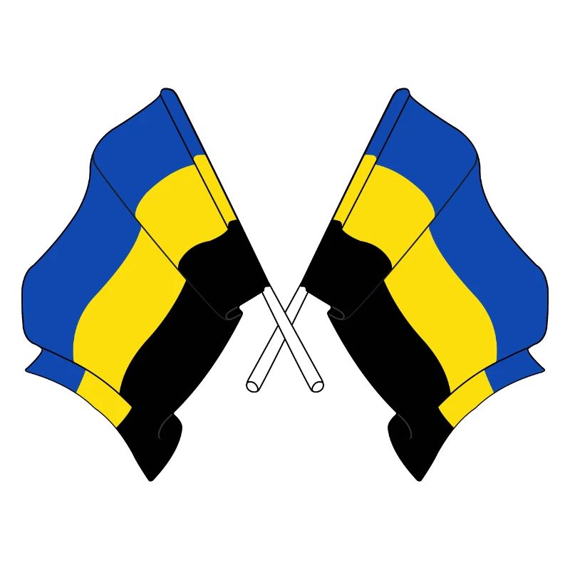 Deux drapeaux de la province de Gueldre