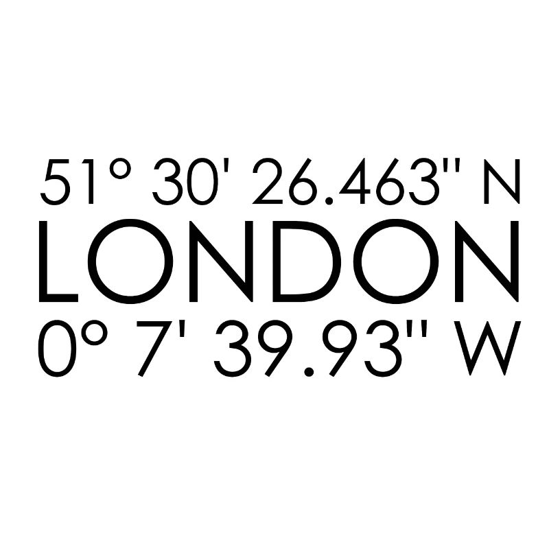 London coordinates