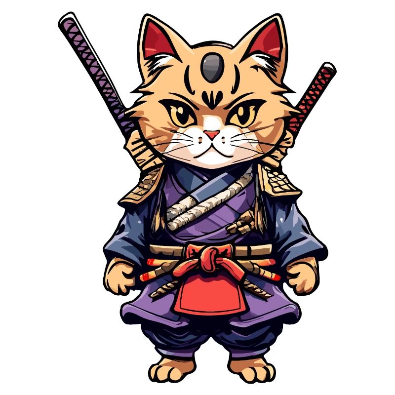 Chat samouraï #29