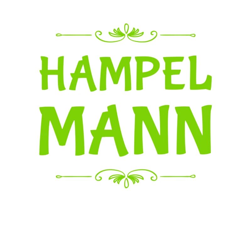 vor dir steht ein Hampelmann