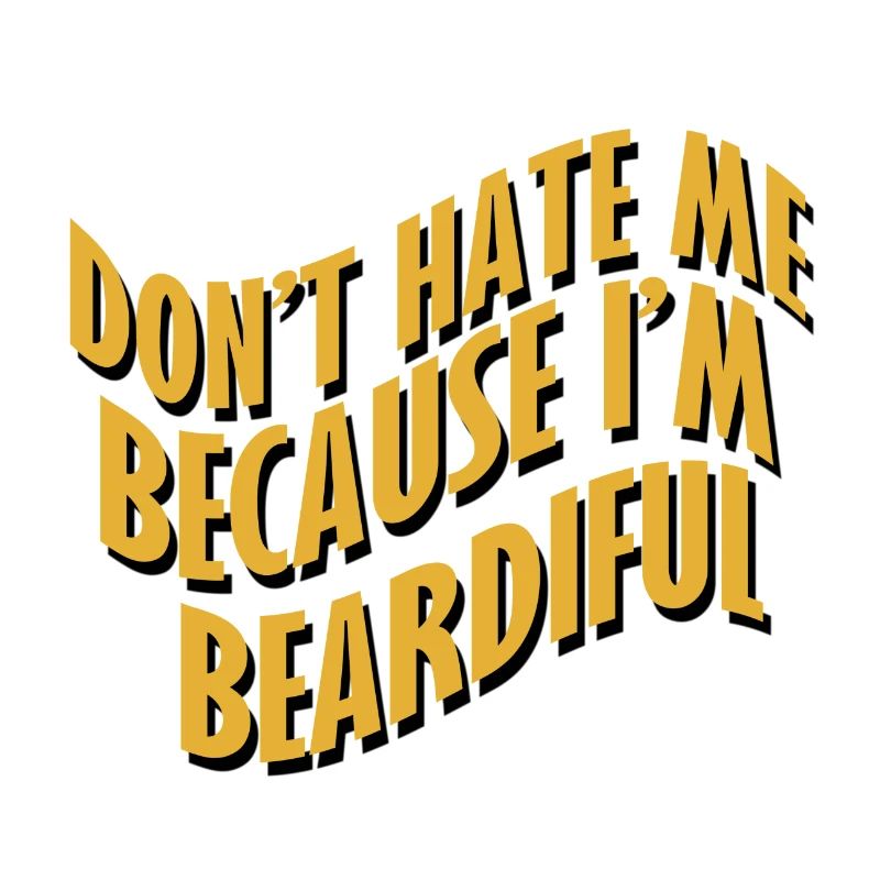 Bart Barträger Geschenk Echter Mann Behaart