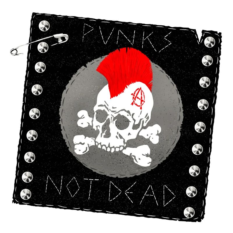 punks pas patch mort